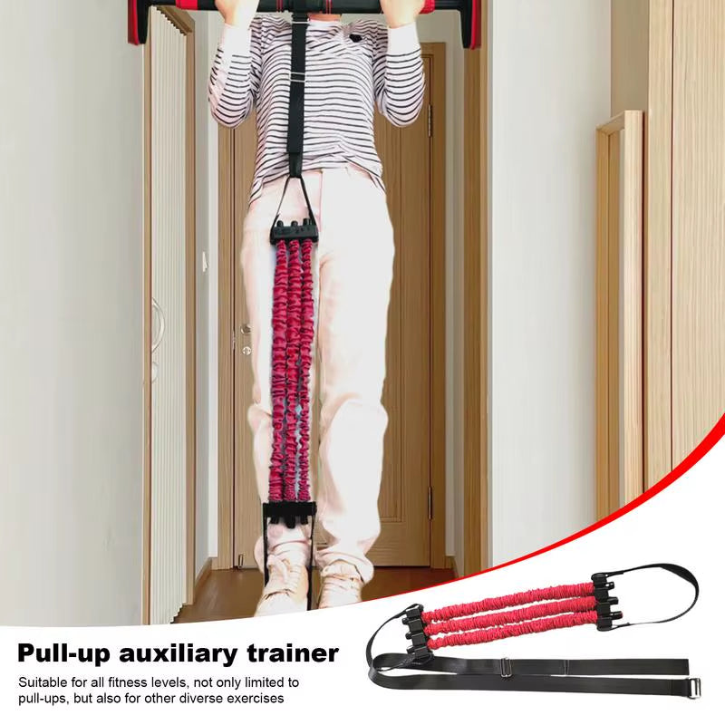 Boost Your Pull-Ups: Heavy-Duty Resistance Bands with Comfortable Foot Strap!